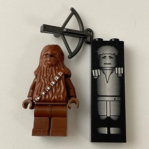 LEGO Chewbacca Han Solo Carbonite Minifigure Star Wars - Picture 1 of 5