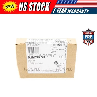 New Siemens 6ES7138-4DA04-0AB0 6ES7 138-4DA04-0AB0 Electronics module for ET200S - Image 1 of 4