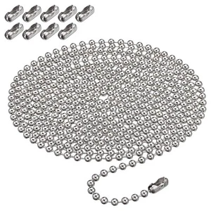 Jeu de connecteurs de chaîne en perles en acier inoxydable pour stores et ridea - Imagen 1 de 22