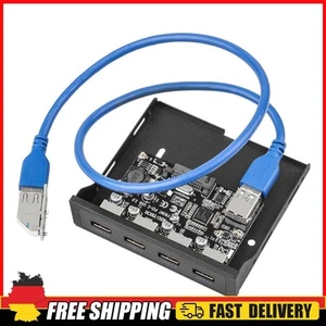 PCI-E 1X to USB 3.0 PC Front Panel 4 Ports USB PCIe HUB with PCI Express Riser - Bild 1 von 4