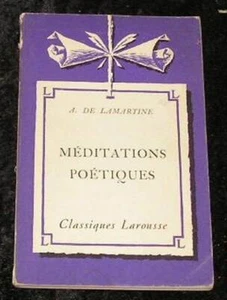 Meditations Poetiques by Alphonse De Larmartine - Picture 1 of 1