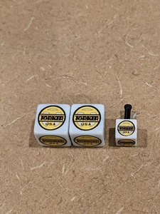 BMX Torker dice set of 3 (Rare Colors) - Picture 1 of 3