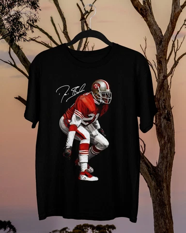 Deion Sanders Player San Francisco 49ers Team T-Shirt Gift Fans Football Cover
