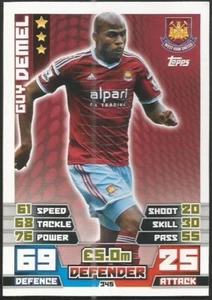 TOPPS MATCH ATTAX 2014-15- #345-WEST HAM UNITED-GUY DEMEL - Imagen 1 de 1