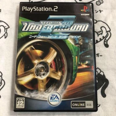 PS2 PlayStation 2 Need for Speed Underground 2 06554 JAPAN GAME USED - Image 1 of 3