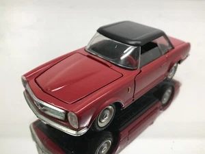 KIRK DENMARK 928 MERCEDES BENZ 280 SL -RED+BLACK 1:43?- GOOD - 481 - Picture 1 of 7