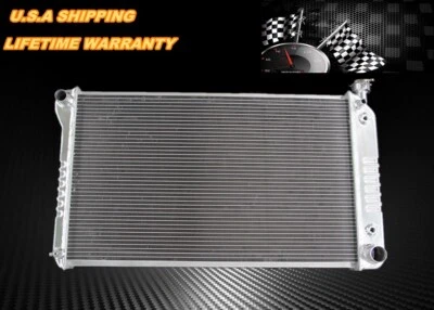 KKS 3 FILAS RADIADOR TODO ALUMINIO 88-99 CHEVY TRUCK C1500 5,0 L 5,7 L 28" NÚCLEO ANCHO Foto 1 de 4