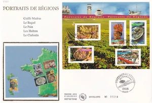 FRANCE 2004 FDC PORTRAITS DE REGIONS LA RANCE A VIVRE YT BF68 - Foto 1 di 1