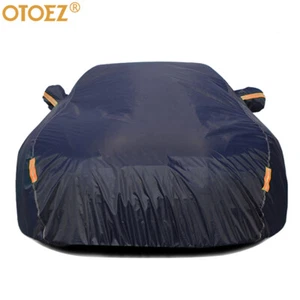 6-Layers Full Car Cover Waterproof All Weather Protection Anti-UV Cotton Lining - Picture 1 of 9