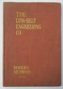 1899The LINK-BELT ENGINEERING CO. Catalog, Elevating, Conveying...(1893) - Picture 1 of 11