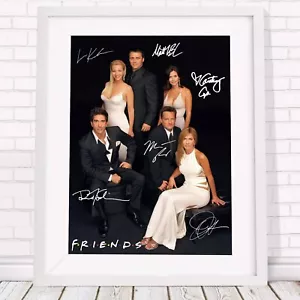 Friends TV Show - Cast Poster Picture Print Sizes A5 to A0 **FREE DELIVERY** - Foto 1 di 14