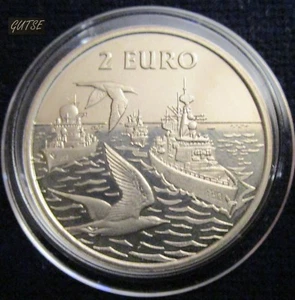 PAESI BASSI, 2 EURO 1997, FREGATE, PROVA. - Foto 1 di 2