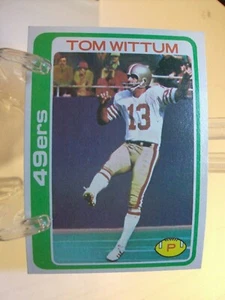 1978 Topps Fußballkarte #77 Tom Wittum (81365) - Bild 1 von 2
