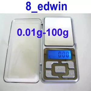 Quality Pocket Digital Scale 100g - 0.01g - Use AAA Battery, Fast Shipping ! - Foto 1 di 5