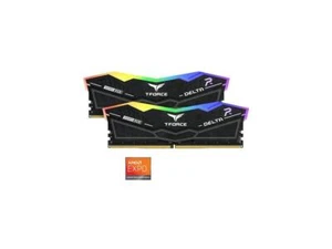 Team T-Force Delta RGB 64GB (2 x 32GB) 288-Pin PC RAM DDR5 5600 (PC5 44800) - Imagen 1 de 5