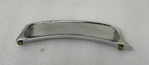 Royal Enfield BSA Vintage Front Mudguard Alloy Small Number Plate |Fit For - Picture 1 of 9