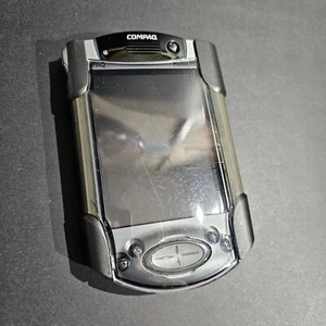 Vintage Compaq iPaq Microsoft Pocket PC - No Charger or Stylus - Untested - Photo 1 sur 11