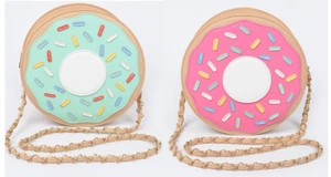 Sweet Yummy Streuskles Donutform Design Tasche Umhängetasche Schultergurt - Bild 1 von 27