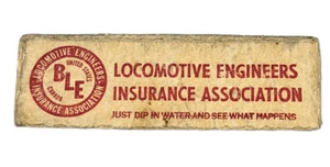 Asociación de Seguros de Ingenieros de Locomotoras de Colección EE. UU. Canadá Sumergir en Papel de Agua - Imagen 1 de 2