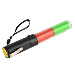 Traffic Wand Safety Control Magnet Multi-function 3AA Green Red LED Light Beacon - Picture 1 of 6