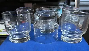 6 Vintage Princess House Saft Cocktail Gläser Stapelbar 5 oz - Bild 1 von 4