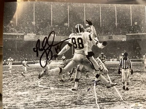 Cleveland Browns LEGEND - Reggie Langhorne- SIGNED Photo with COA - Picture 1 of 3