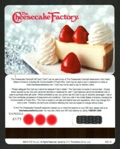 Tarjeta de regalo THE CHEESECAKE FACTORY Cheesecake with Strawberries (2019) ($0) - Imagen 1 de 1