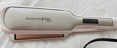 Remington Shine Therapy 2" Flat Iron Agran Oil & Kertain Infused Ceramic - Image 1 of 2