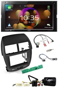 JVC DAB Lenkrad 2DIN Bluetooth USB Autoradio für Mitsubishi ASX 2010-2014 - Bild 1 von 12