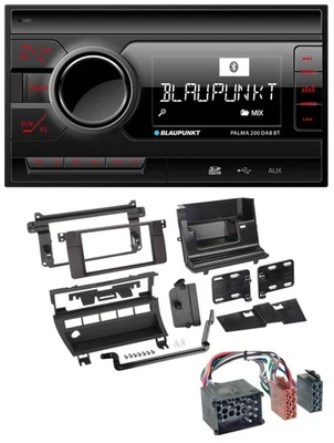 Blaupunkt MP3 Bluetooth DAB 2DIN SD USB Autoradio für BMW 3er 1999-2001 5 Schalt - Bild 1 von 4