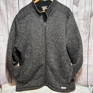Avalanche Jacket Mens Size XL Gray 100% Polyester Long Casual Sleeve Full Zipper - Picture 1 of 14