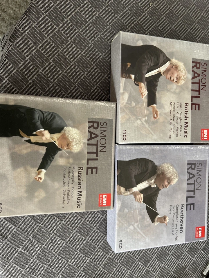 Simon Rattle Sammlung 28 CDs Boxen  - Bild 1 von 1