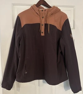 Kuhl Pullover Jacke Damen Gr. XL Aero Fleece braun gebraucht, in einwandfreiem Zustand - Bild 1 von 7