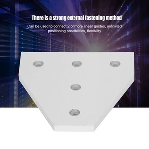 3D Printer Accessories 5-hole Mounting Plate Compatible For V Slot Linear Gui FY - Afbeelding 1 van 10