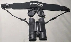 Swarovski Habicht SLC 8x30 WB Black Vintage Binoculars With Strap 👀😎👍 - Picture 1 of 13