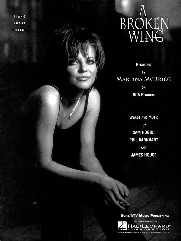 Partituras de guitarra vocal piano A Broken Wing Song de Martina McBride Foto 1 de 1