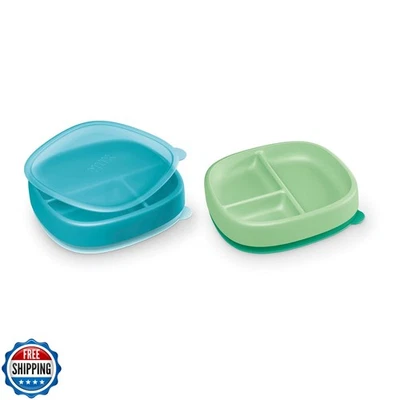 NUK Suction Plates and Lid - Image 1 of 4