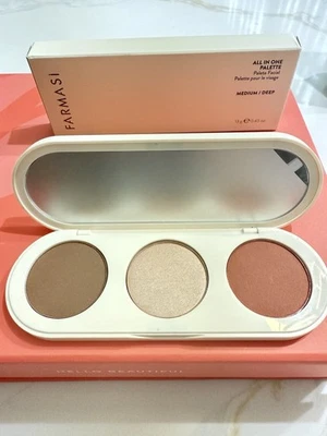 Farmasi All In One Palette Bronzer / Blush / Highlighter Medium/Deep 0.45 OZ. - Image 1 of 4