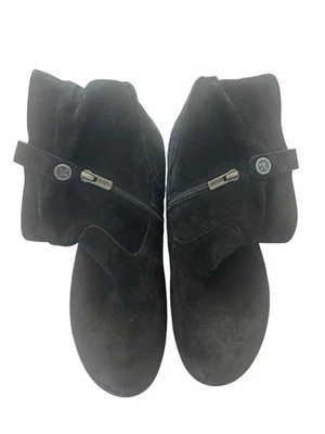 Birkenstock Black Suede Ankle Slouchy Chic Comfy Boots, Women's Size US 8 - 8.5 - Image 1 of 4