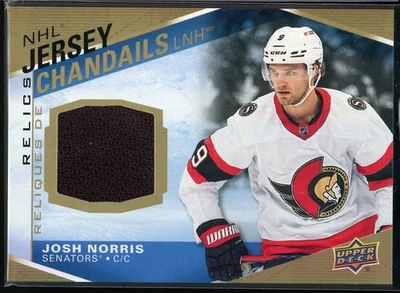 2023-24 Upper Deck Tim Hortons Jerseys #JJN Josh Norris - Image 1 of 2