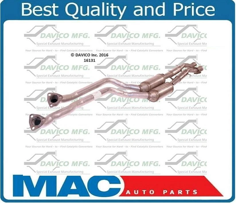 Труба двигателя с двойным каталитическим преобразователем для BMW 328i 328is 328c M3 1996-1999 годов выпуска - Изображение 1 из 4