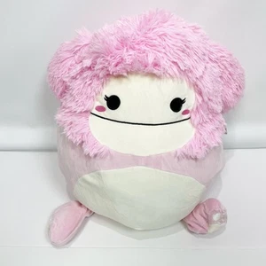 Squishmallows Brina The Pink Bigfoot Día de San Valentín 16 pulgadas Nuevo con etiquetas - Imagen 1 de 3