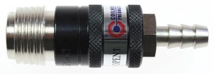 156USE 5-in-1 Automatic Safety Exhaust Coupler, 1/4" Body Size, 3/8" Hose Bar... - Picture 1 of 1