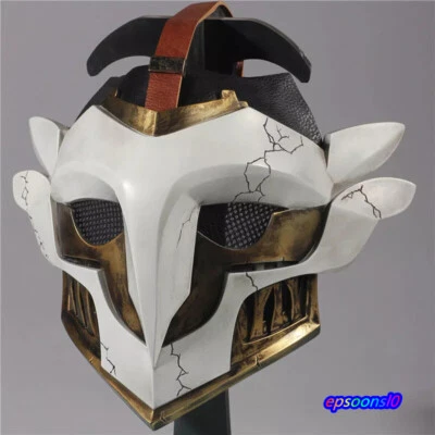 League Of Legends LOL Arcane Jinx Powder Ekko FRP Mask Halloween Cosplay Prop  - Image 1 of 4