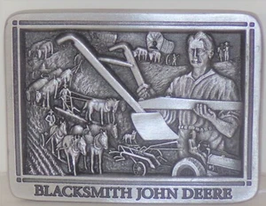 John Deere belt buckle -Blacksmith John Deere - Limited Edition - 1st in series - Picture 1 of 2