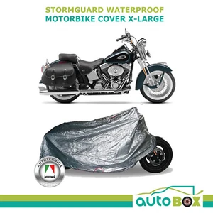 Autotecnica X-Large Stormguard Motorbike Cover Saddle Bags Sports Tourer Cruiser - Picture 1 of 6