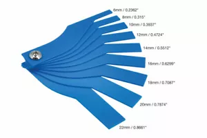 Strumento misuratore spessore pastiglia freno nuova versione per lama HGV 9 6-22 mm limite 5 mm LL - Foto 1 di 6