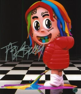 Foto original autografiada de TEKASHI69 8x10 LOA TTM - Imagen 1 de 3