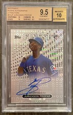 JURICKSON PROFAR RC AUTO 2013 TOPPS FINEST X-FRACTORS #'d /149 BGS 9.5/10