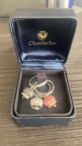 CHANTECLER 2 ANELLI CAMPANELLA IN ORO BIANCO 18 KT DIAMANTI LISTINO € 8000 - Foto 1 di 12